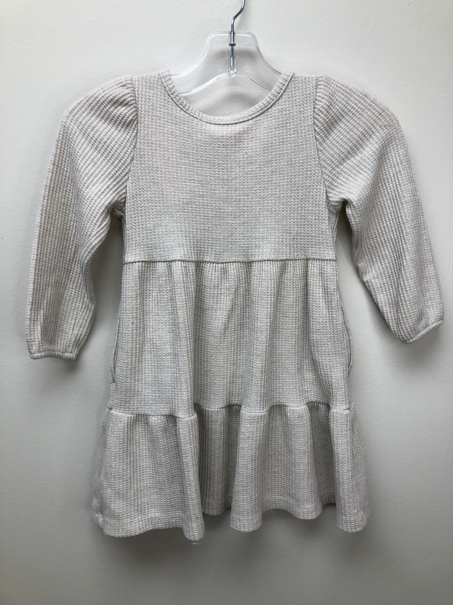 2T Cat & Jack beige thermal Dress