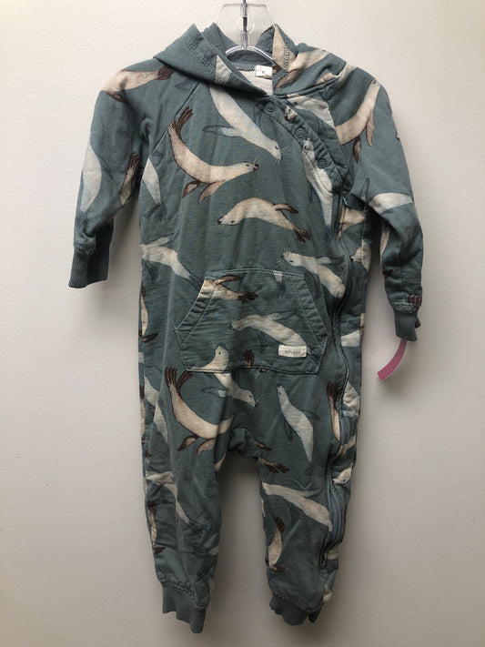 12-18m newbie green seals 1 PC Ensemble
