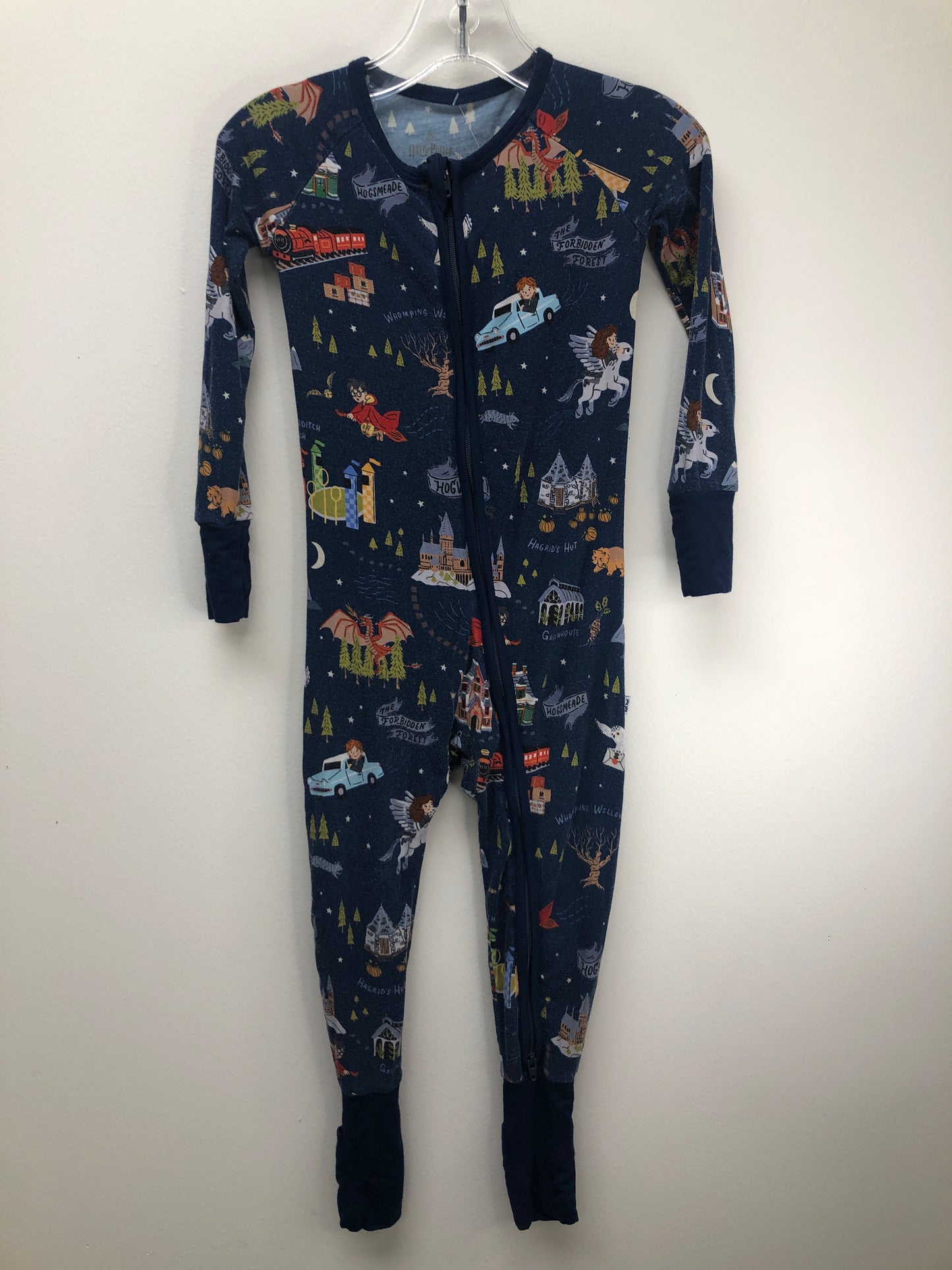 18-24 Months Little Sleepies blue forest Pajamas
