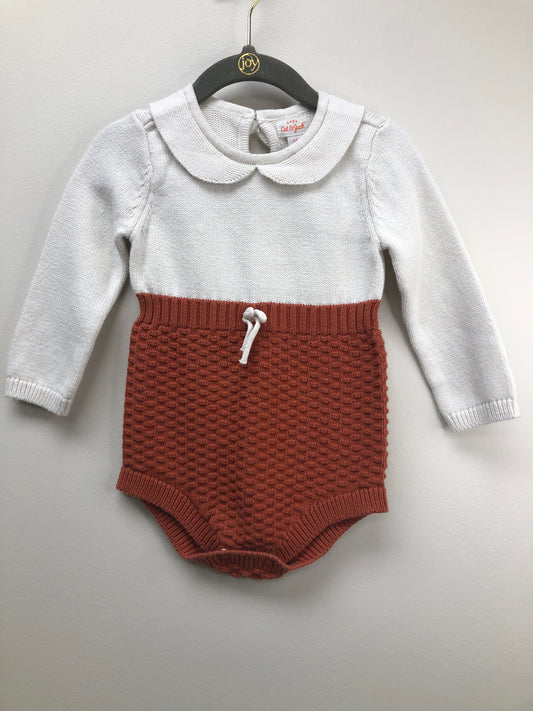 Cat & Jack Child Size 18 Months rust Romper