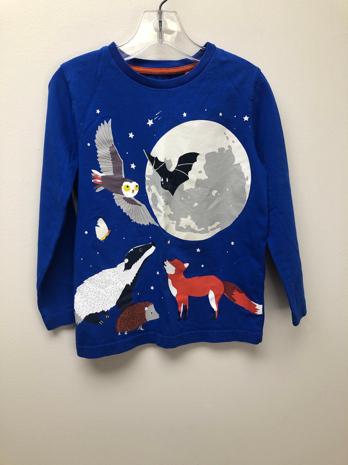5-6 Mini Boden royal blue Shirt