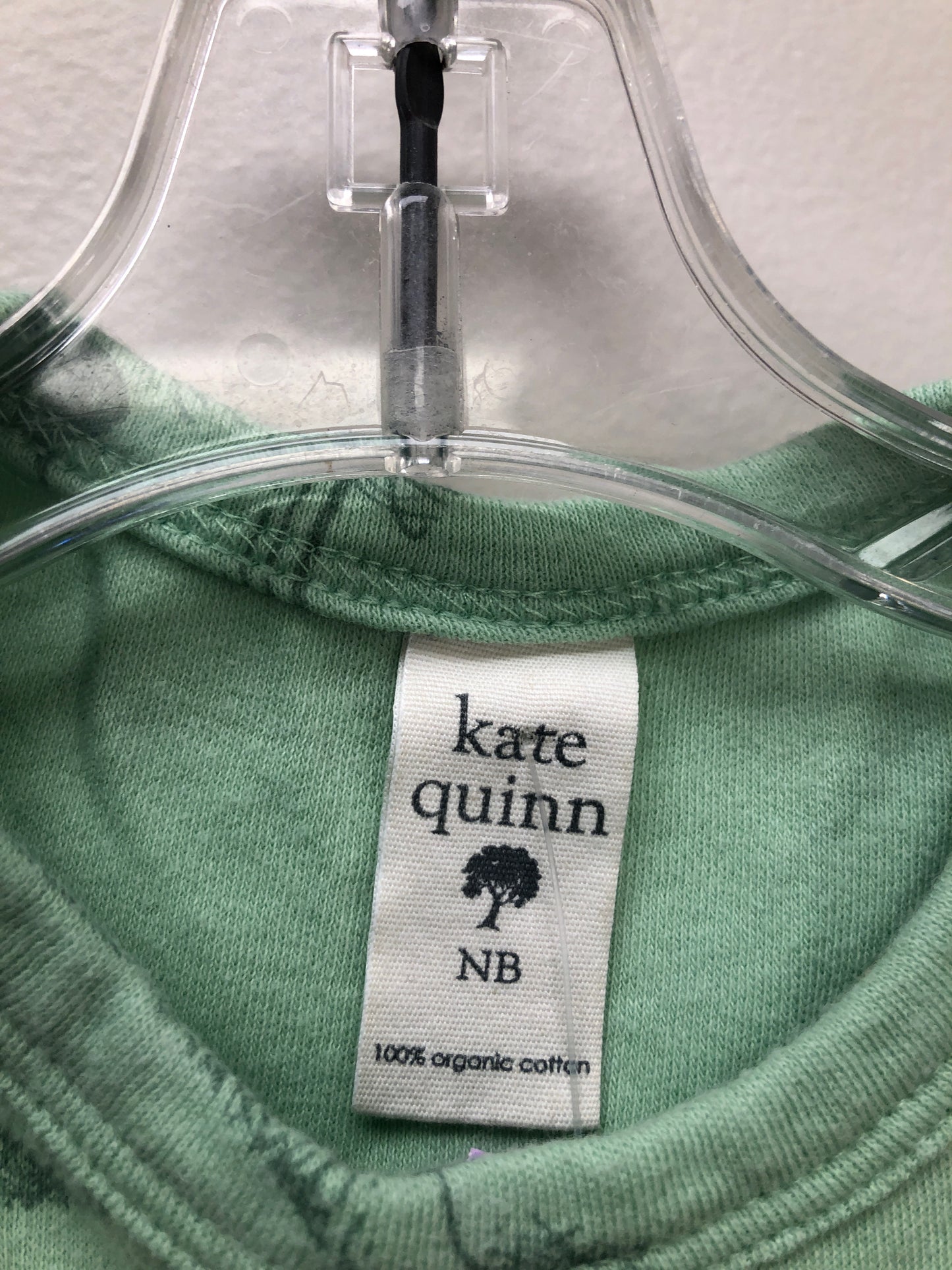 Newborn Kate Quinn green mushrooms Sleeper