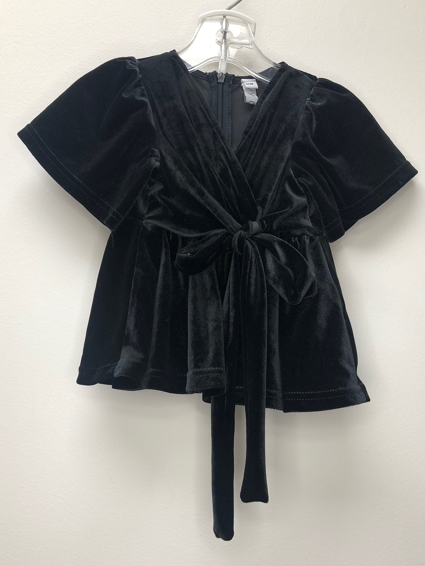 6-9m Ivy City co. black Velvet 2 PC Ensembles