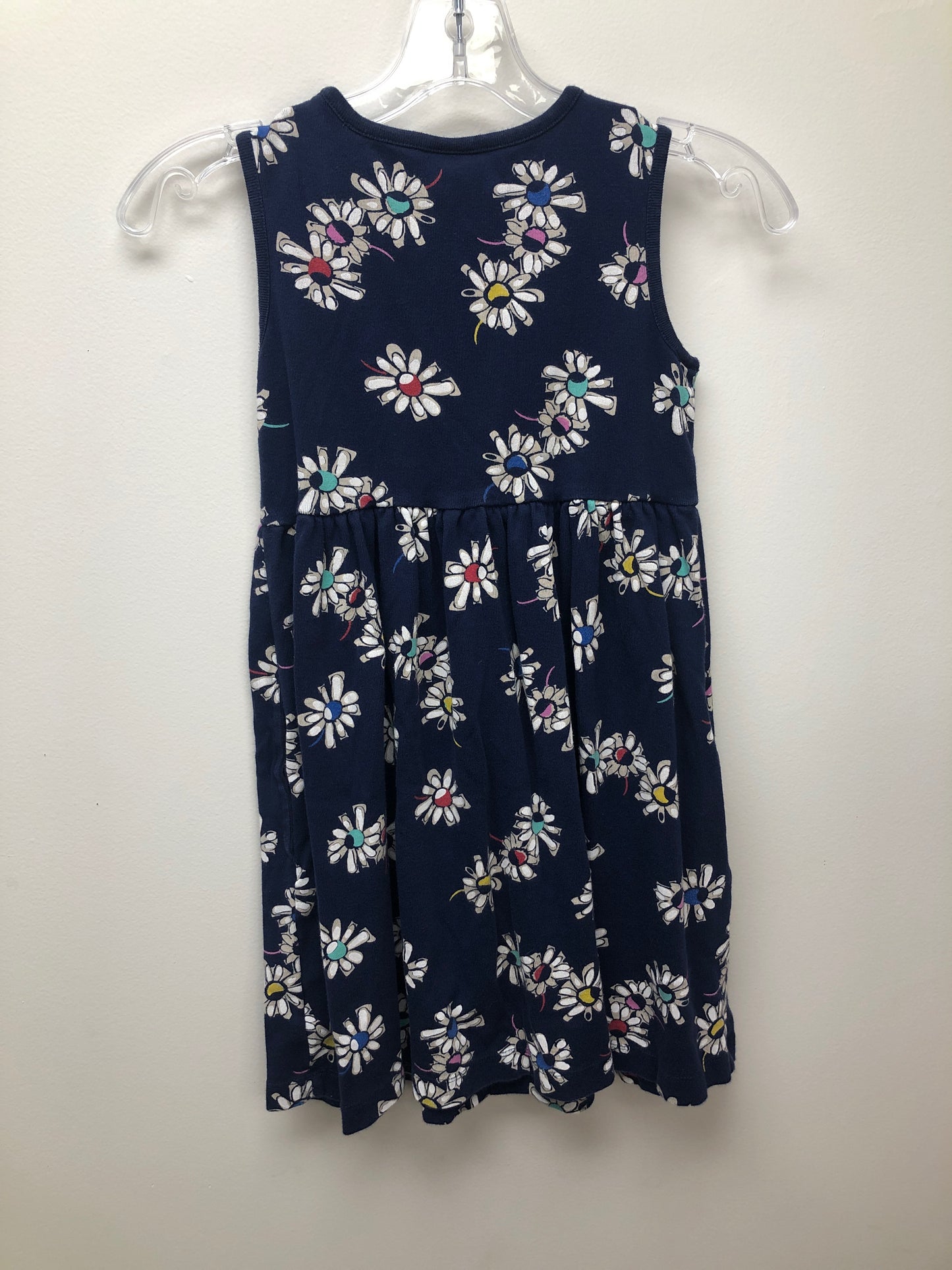 8 Hanna Andersson navy flowers Dress