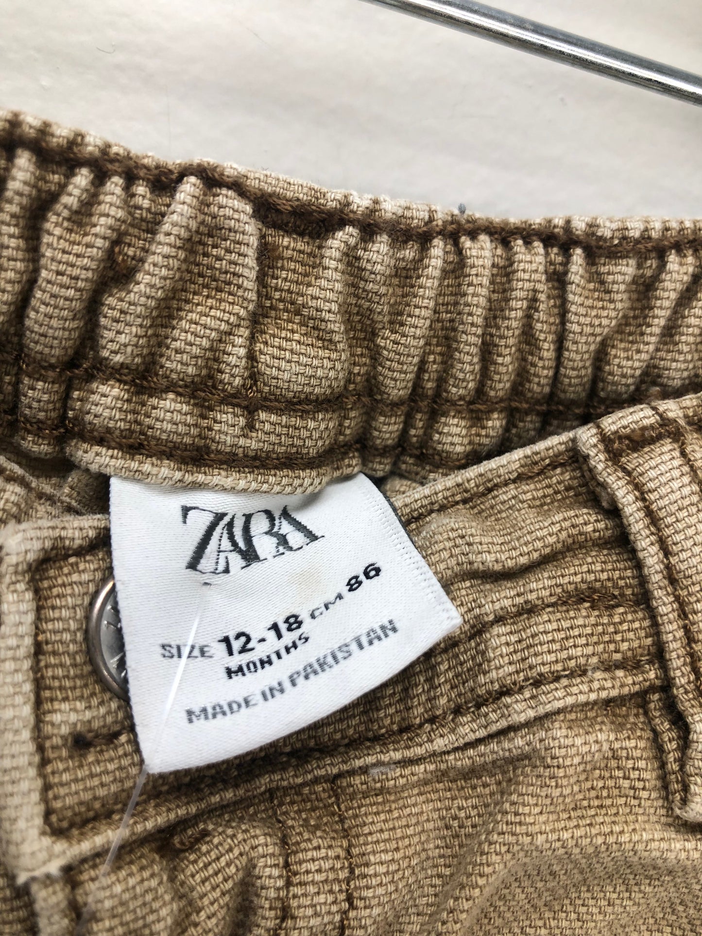 12-18m Zara khaki Pants