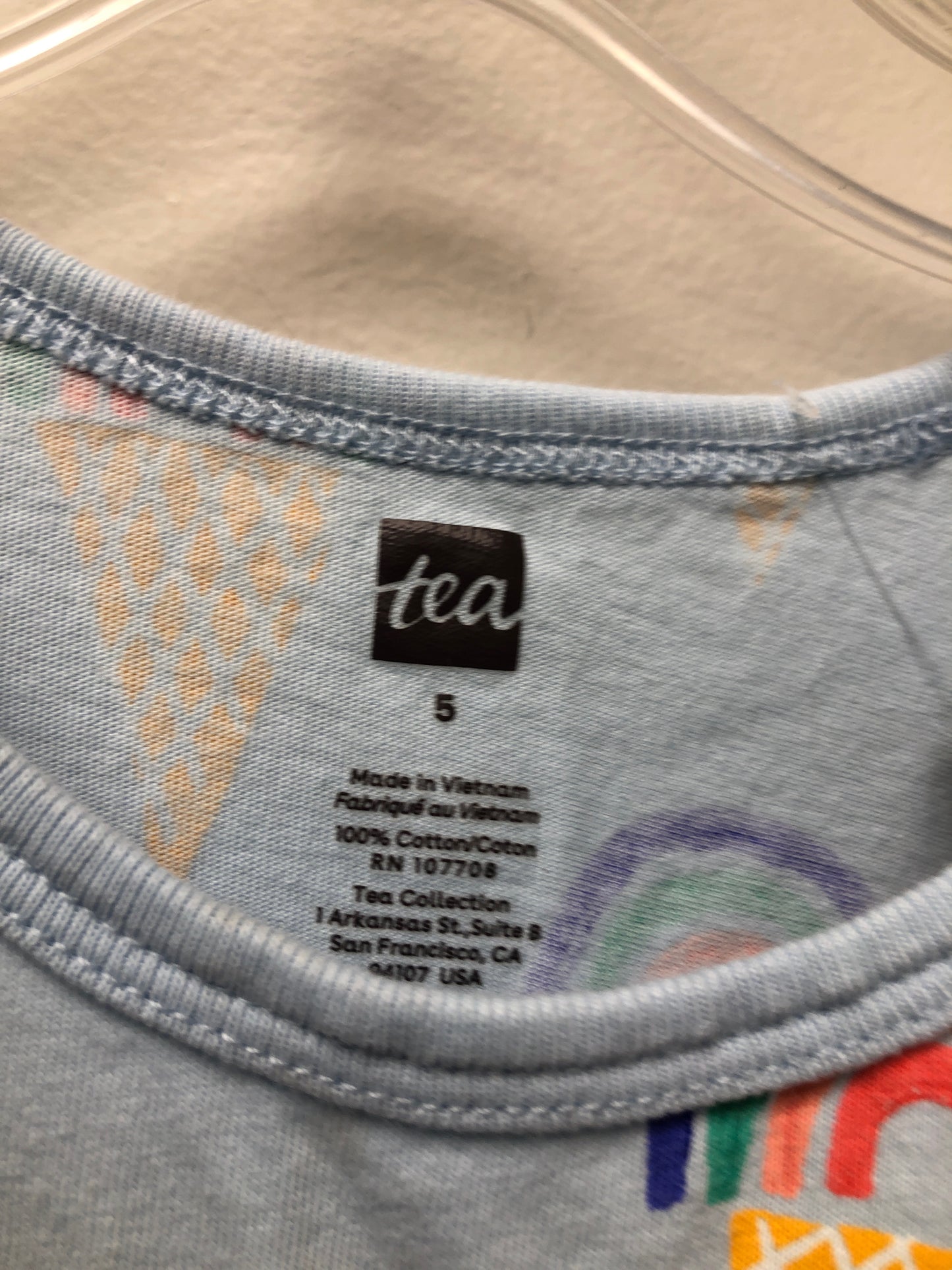 5 tea blue ice cream Dress