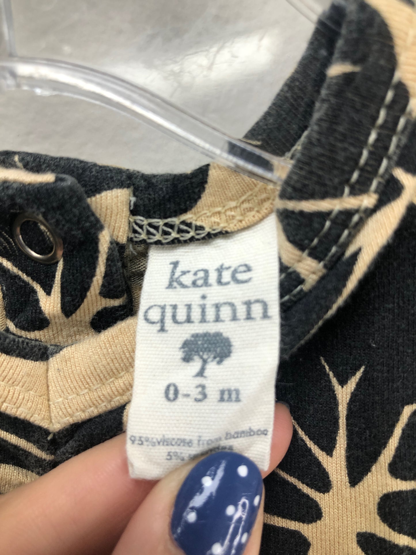 Kate Quinn Child Size 3 Months beige 1 PC Ensemble