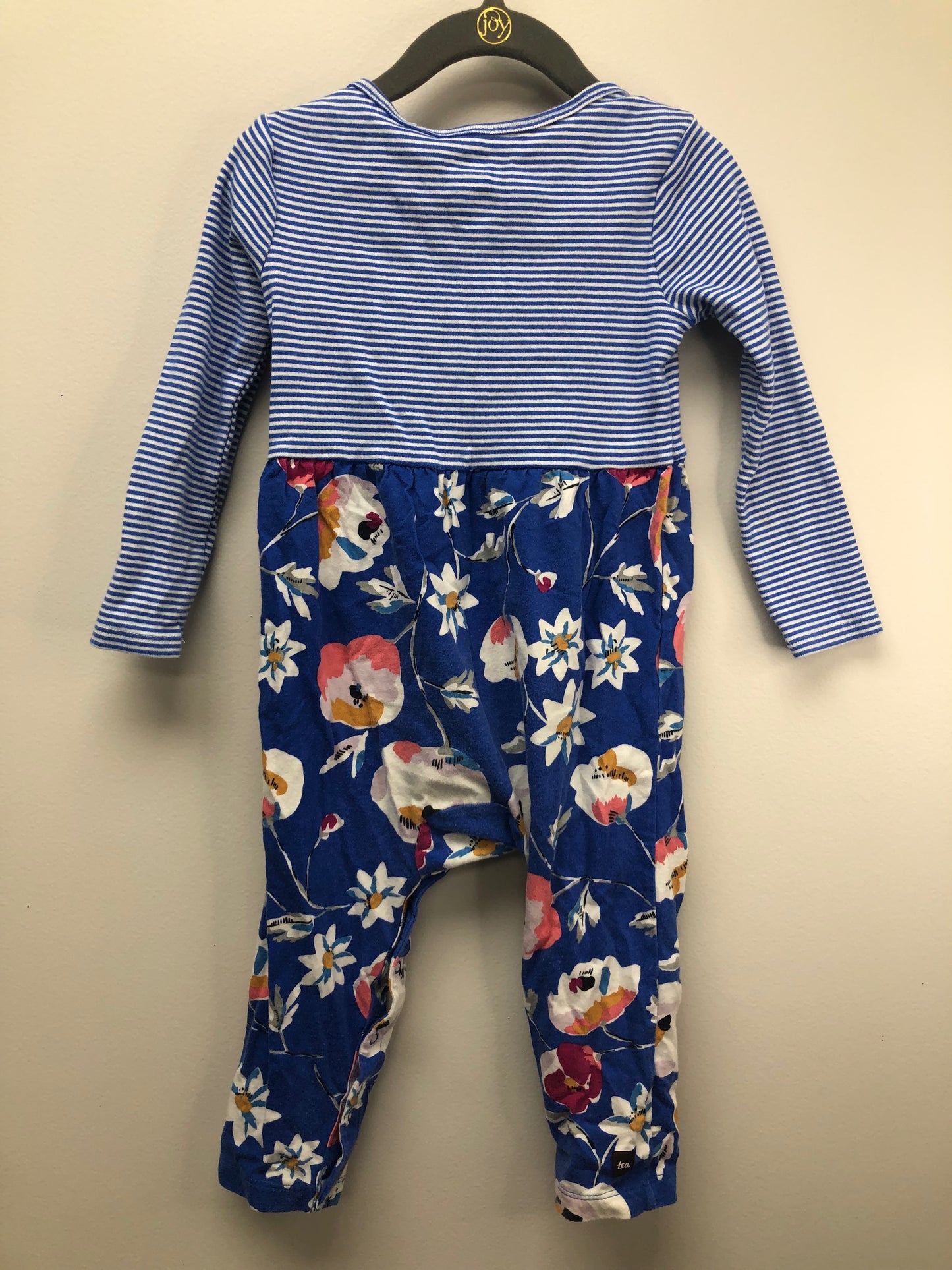 18-24 Months tea Child blue stripe Romper
