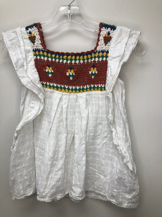 Zara Child Size 10 white tank Shirt