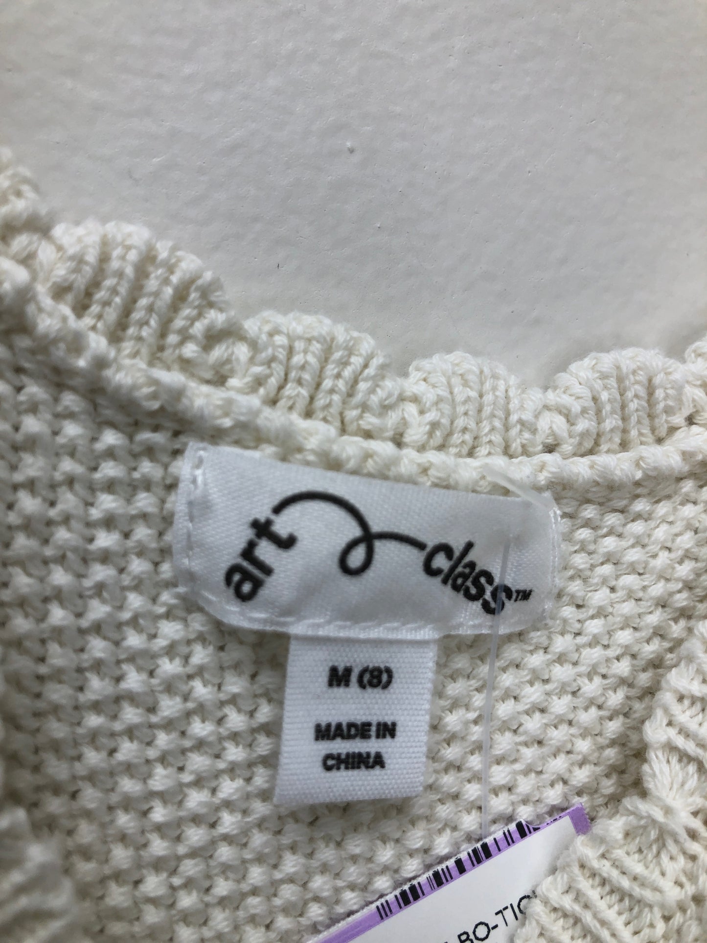 8 Art Class tan knit Dress