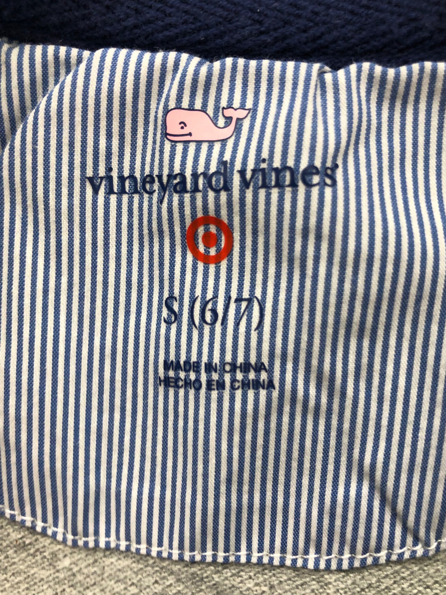 Size 6 Vineyard Vines gray Shirt