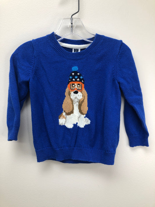 12- 18 Months Janie and Jack blue Dog Sweater