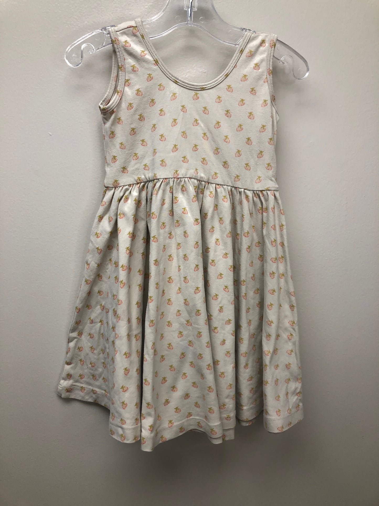 3 Alice + Ames cream strawberries Dress