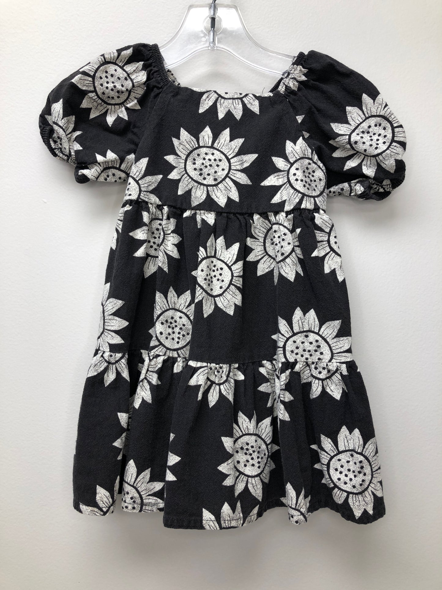 18m Little Co. charcoal Sunflowers Dress
