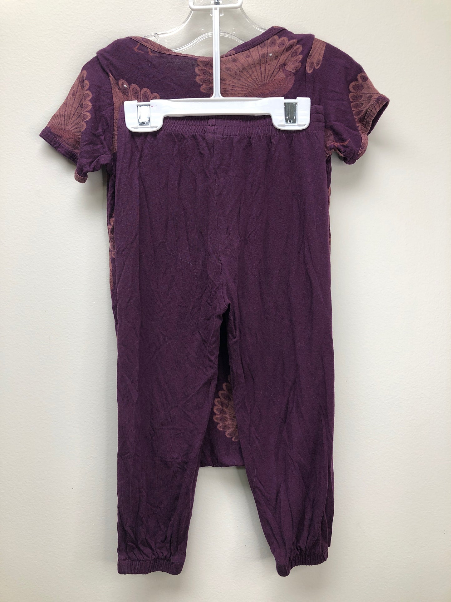 2T Kate Quinn purple peacock 2 PC Ensembles