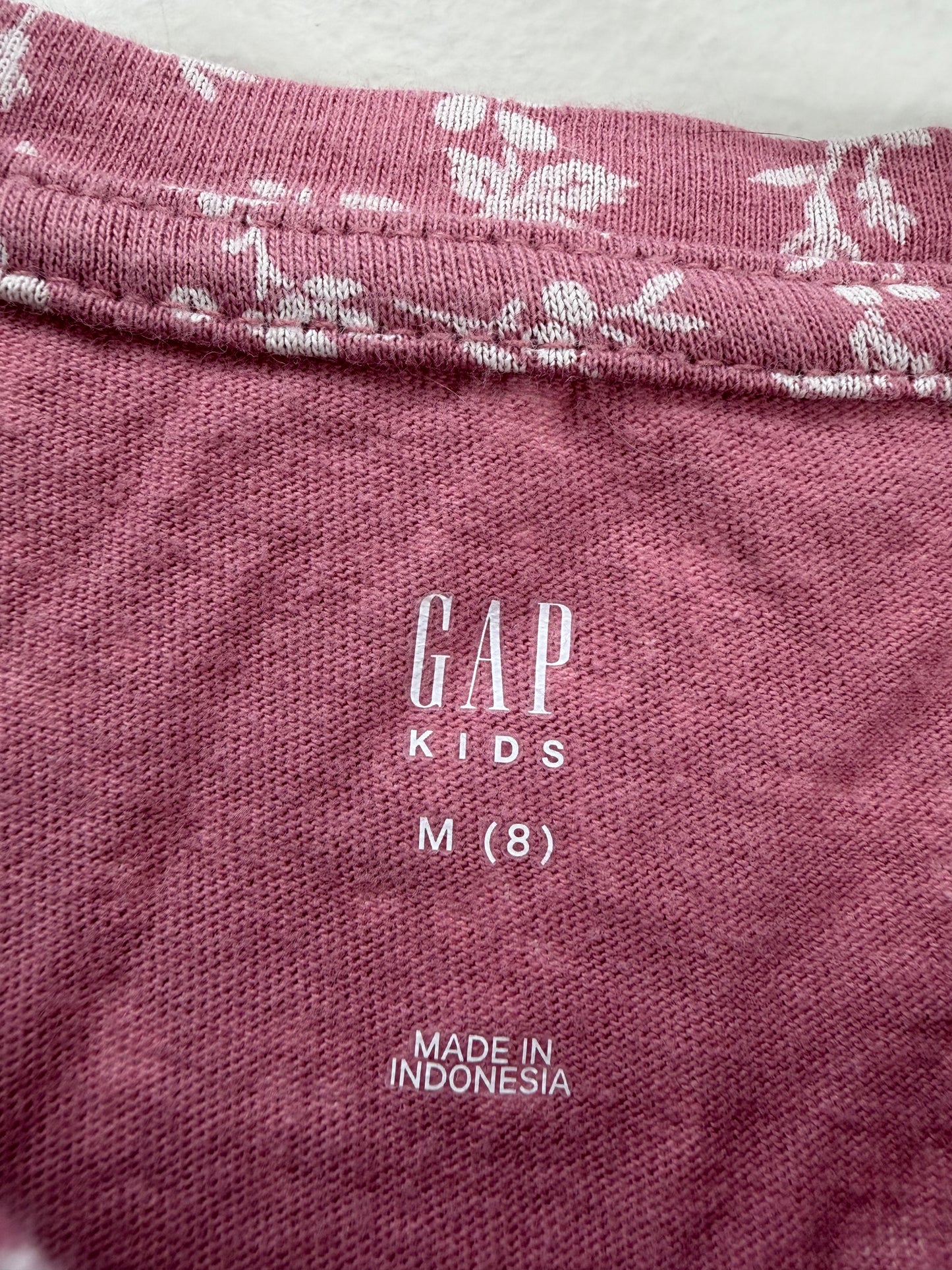 GAP Child Size 8 pink floral Dress