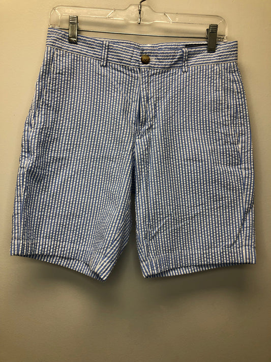 28w Vineyard Vines blue stripe Shorts