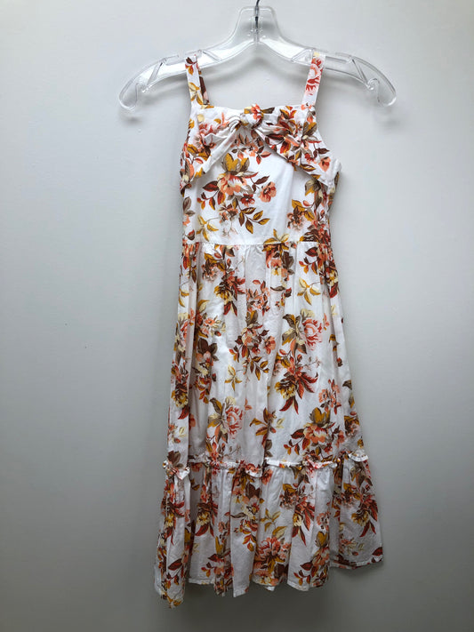 8 Janie and Jack rust floral Dress