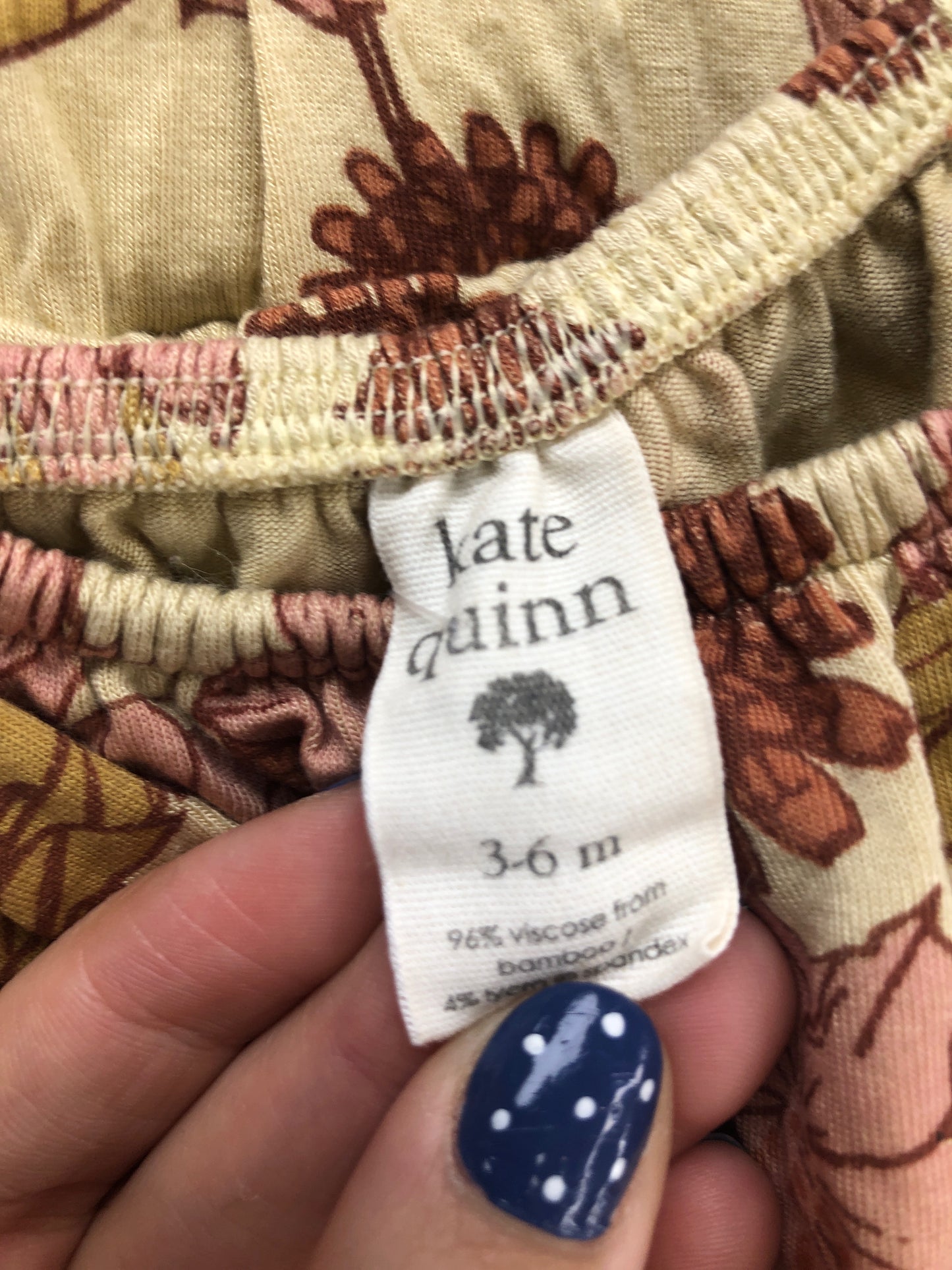 Kate Quinn Child Size 3 Months pink floral 2 PC Ensembles