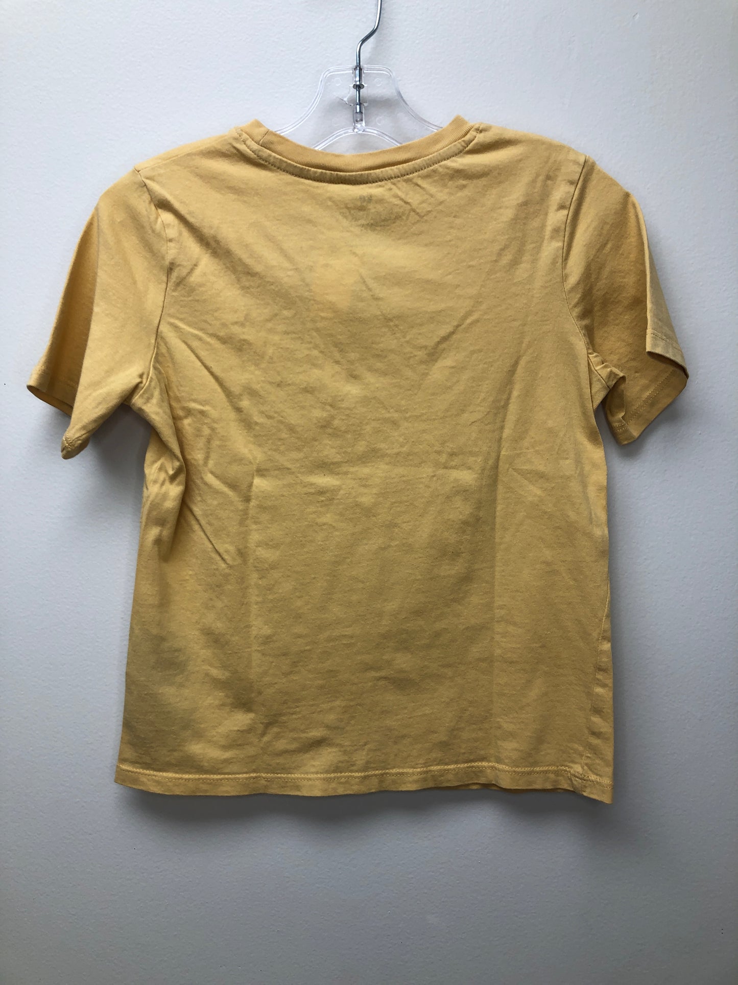6 H & M yellow tee Shirt