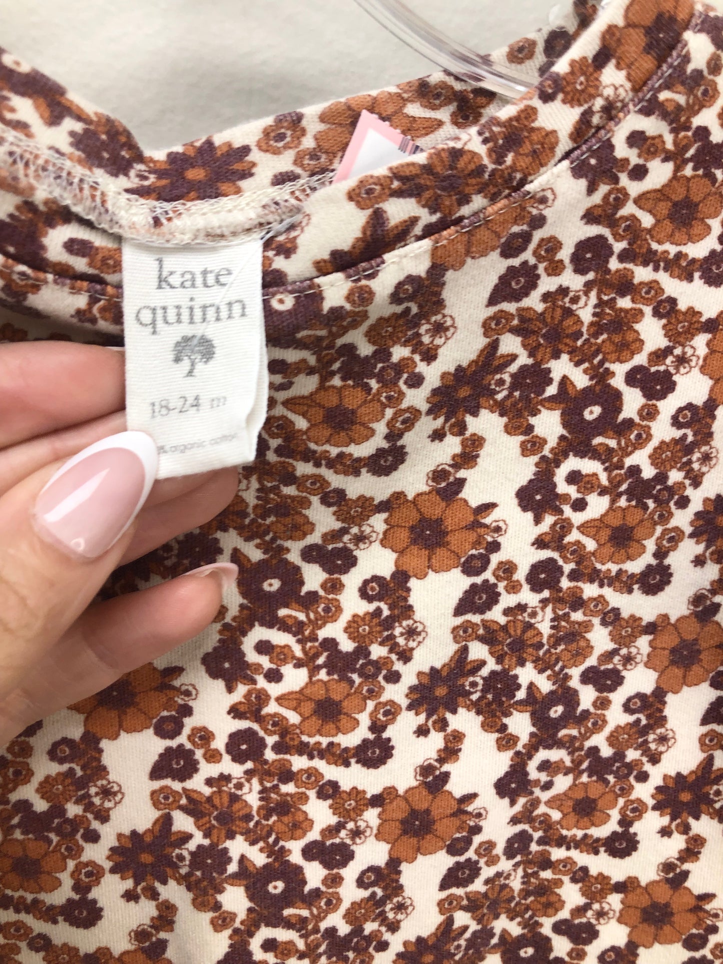 18-24 Months Kate Quinn pink floral Shirt