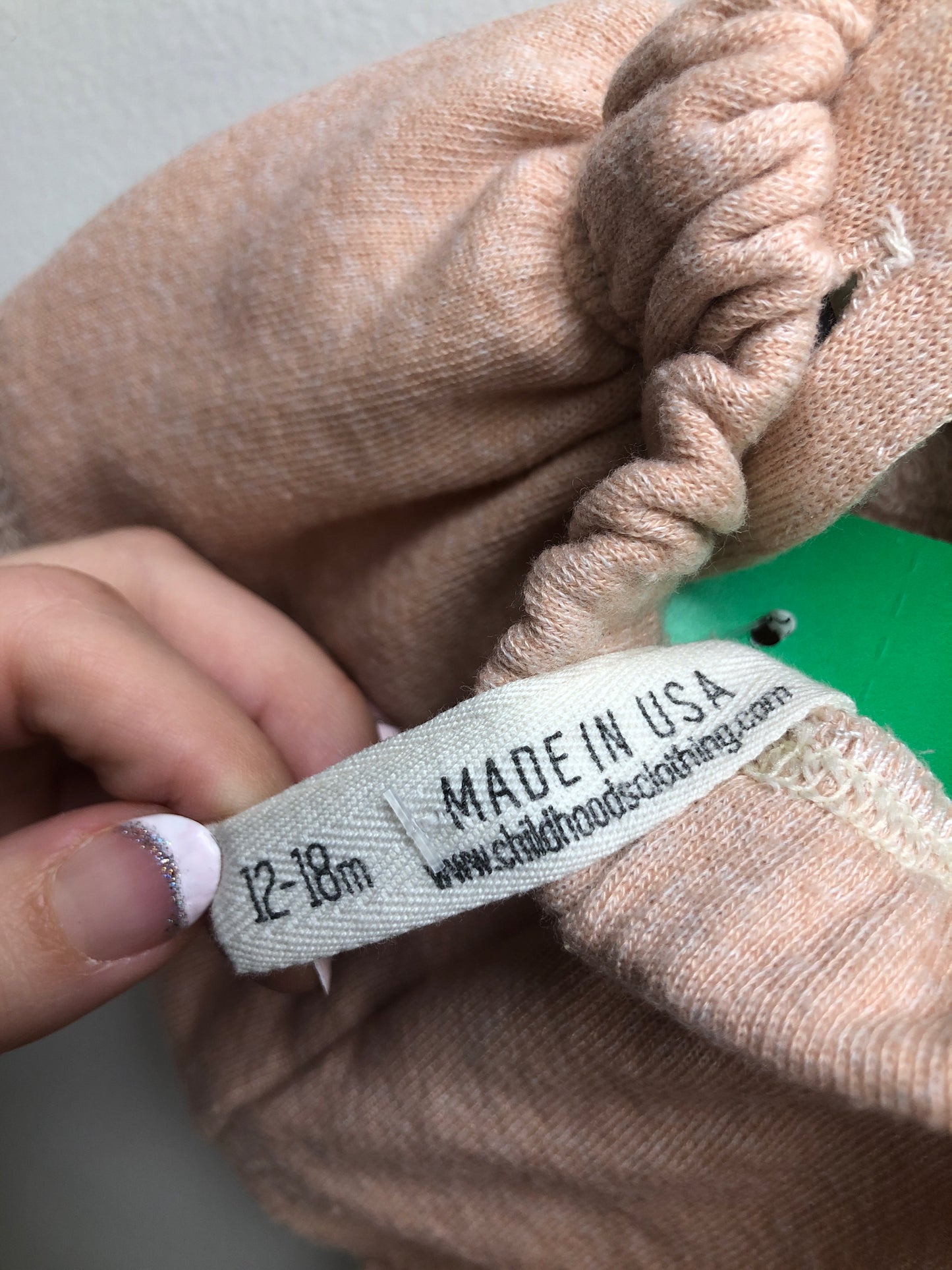 12-18m Childhoods pink 1 PC Ensemble