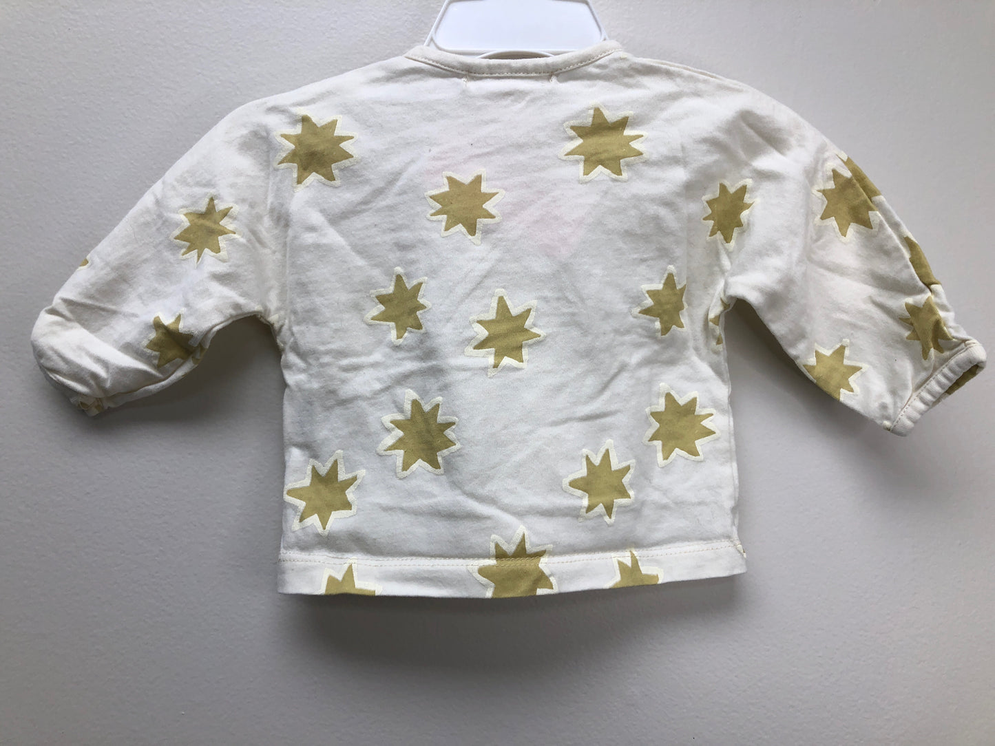 1-3 Months Zara cream stars Shirt