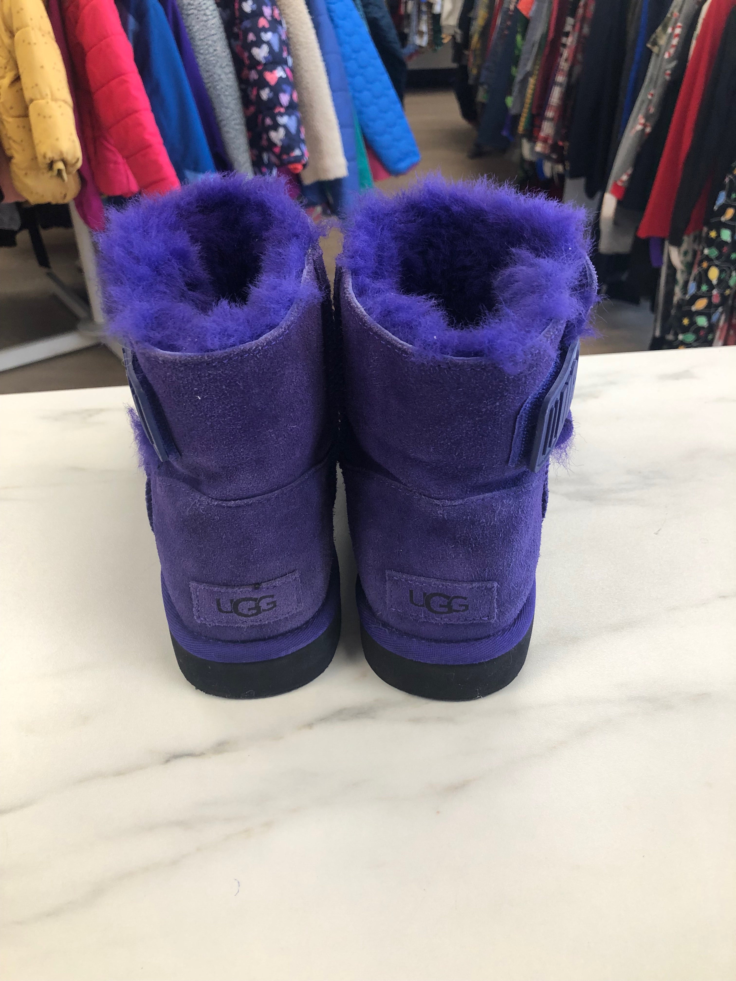 Purple uggs size 9 best sale