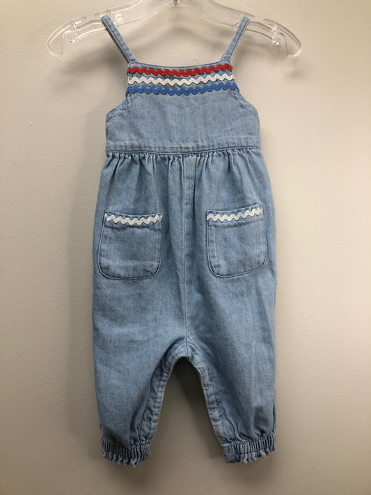 3-6 Months Old Navy blue Romper