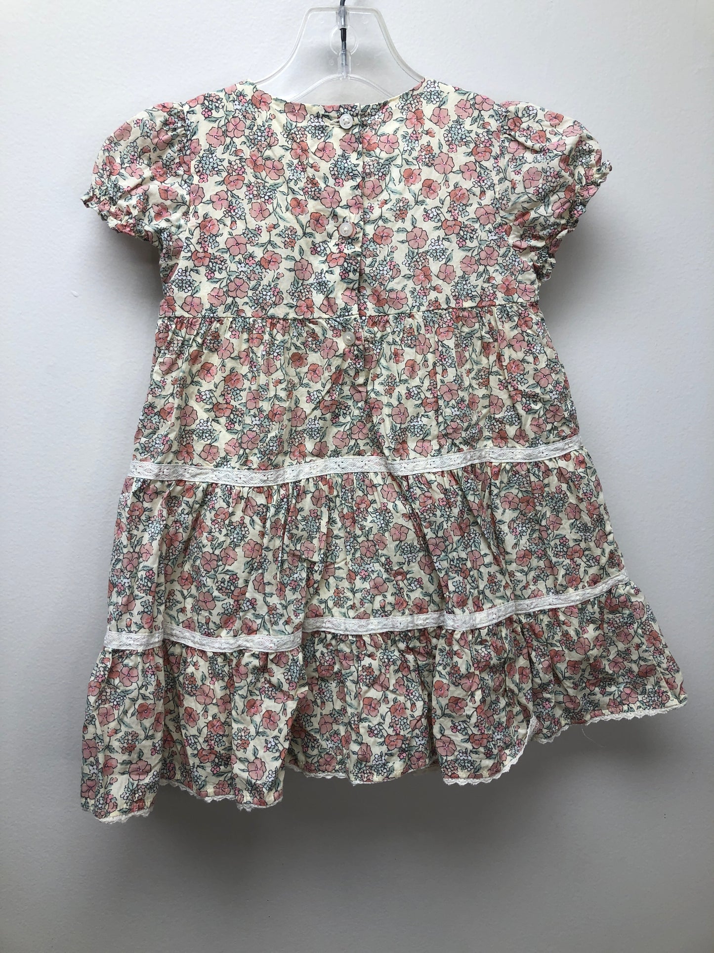 18m Janie and Jack cream floral Dress