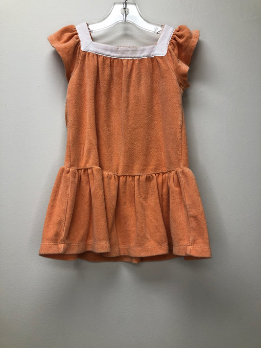 2T Janie and Jack orange terry Dress