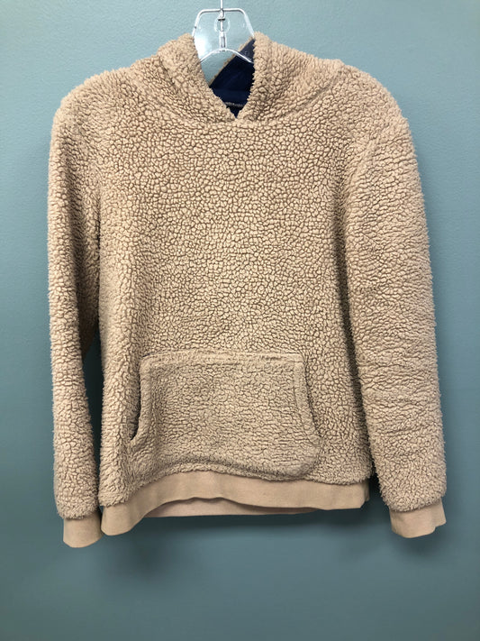 Boden Child Size 12 tan sherpa Sweatshirt