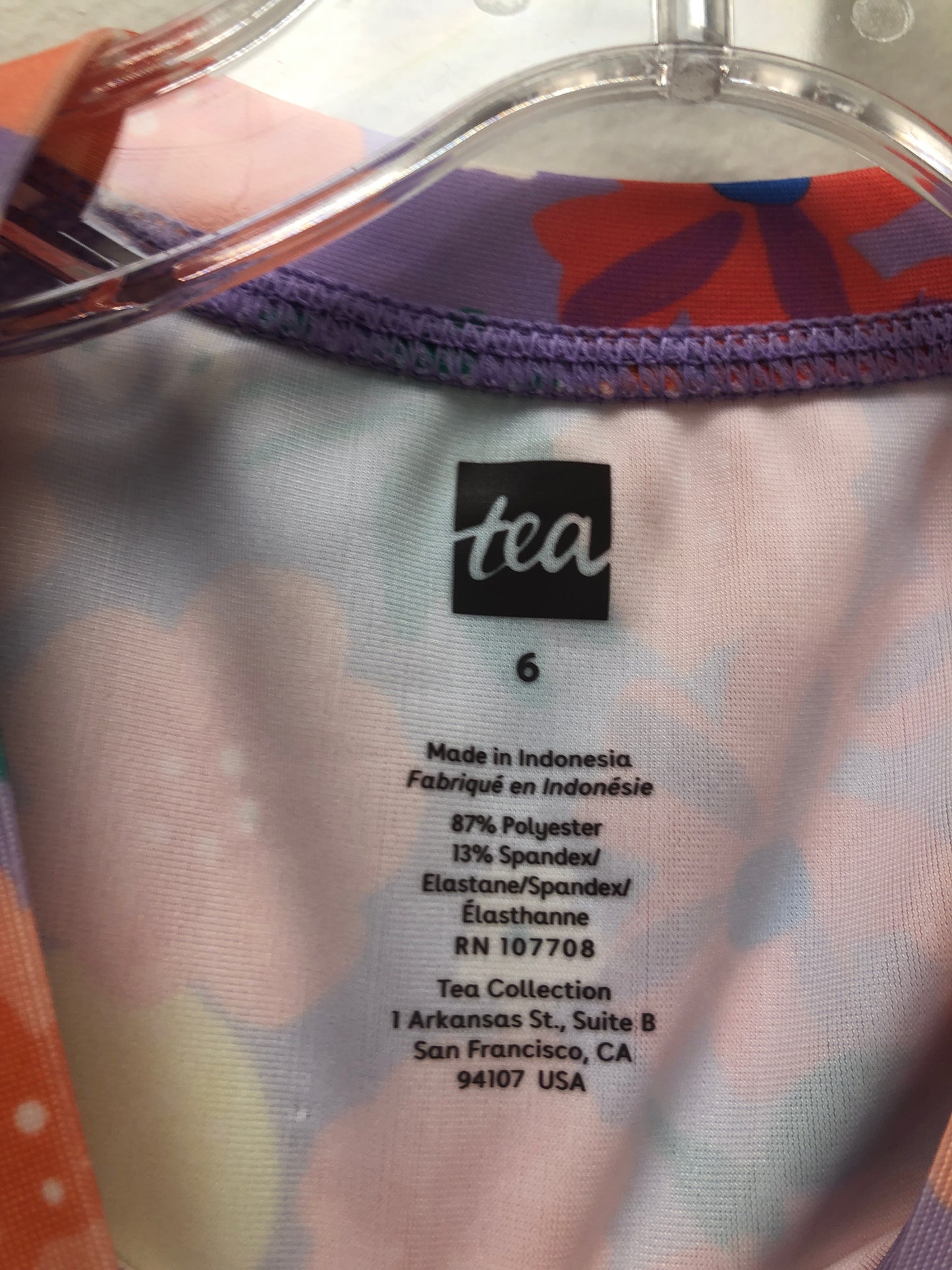 6 tea purple Swimwear