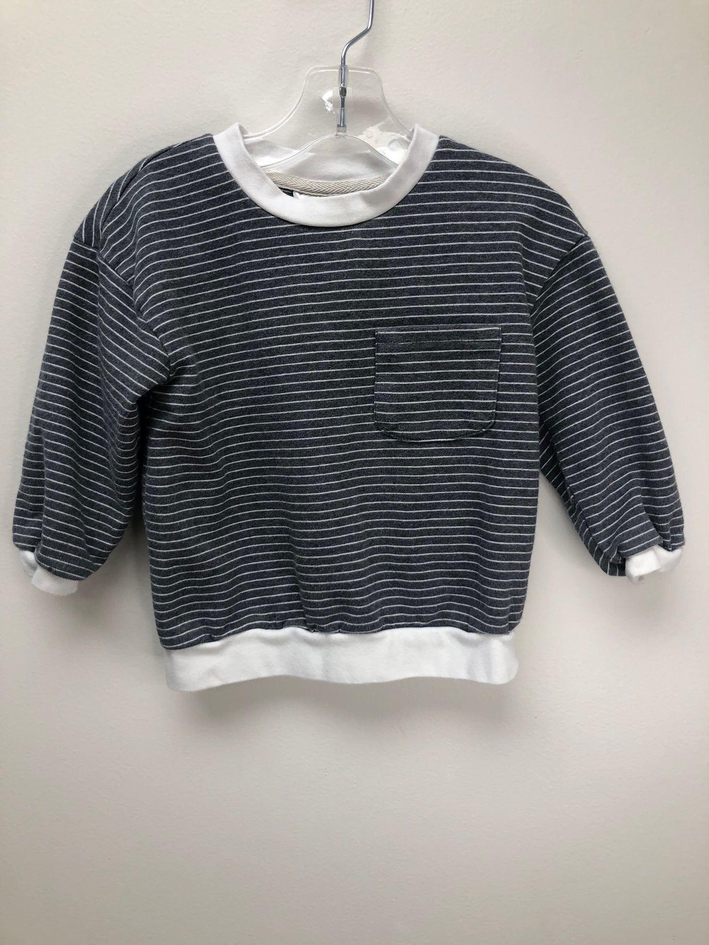 2T sova grey stripe Sweatshirt