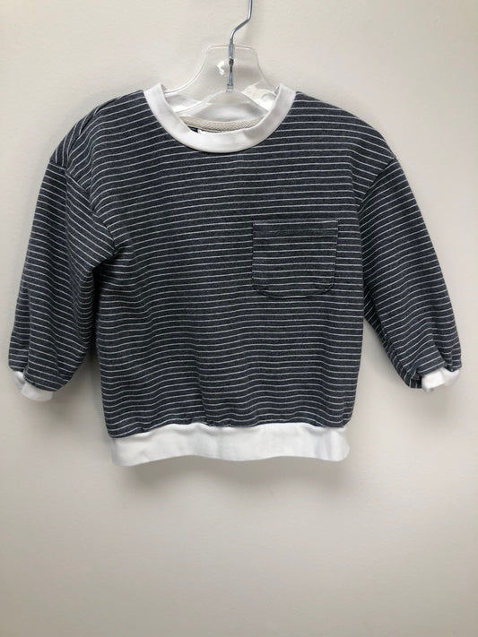 2T sova grey stripe Sweatshirt