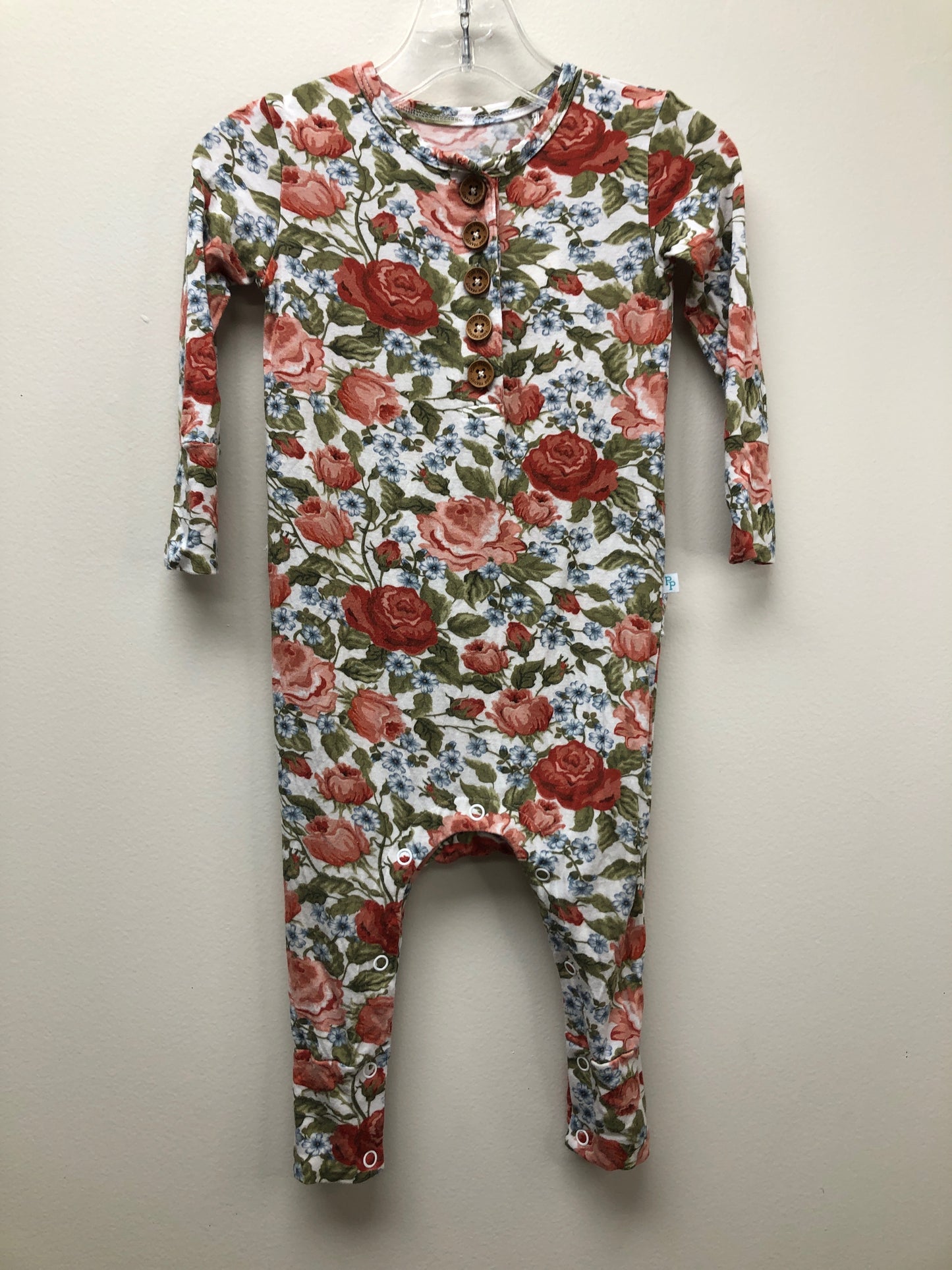 12-18m Posh Peanut Multi-Color floral 1 PC Ensemble
