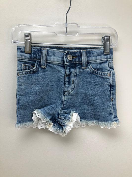 18m Cat & Jack denim eyelet Shorts
