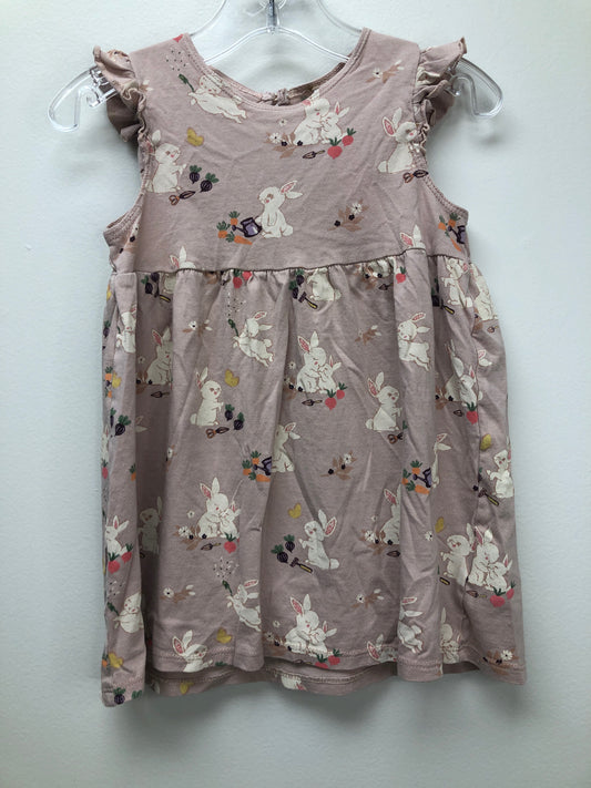 18m H & M pink floral Dress