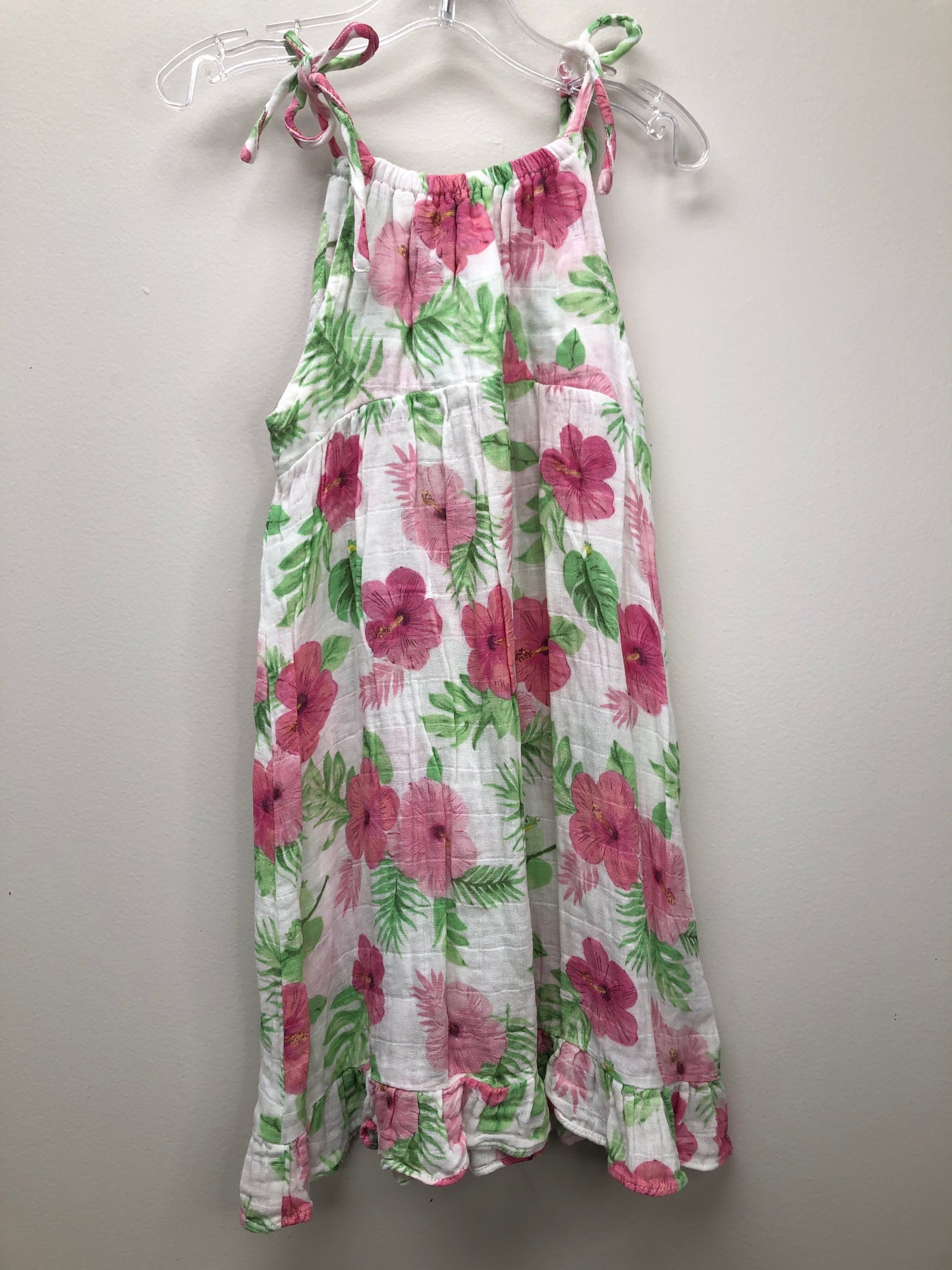 6 Angel Dear white floral Dress