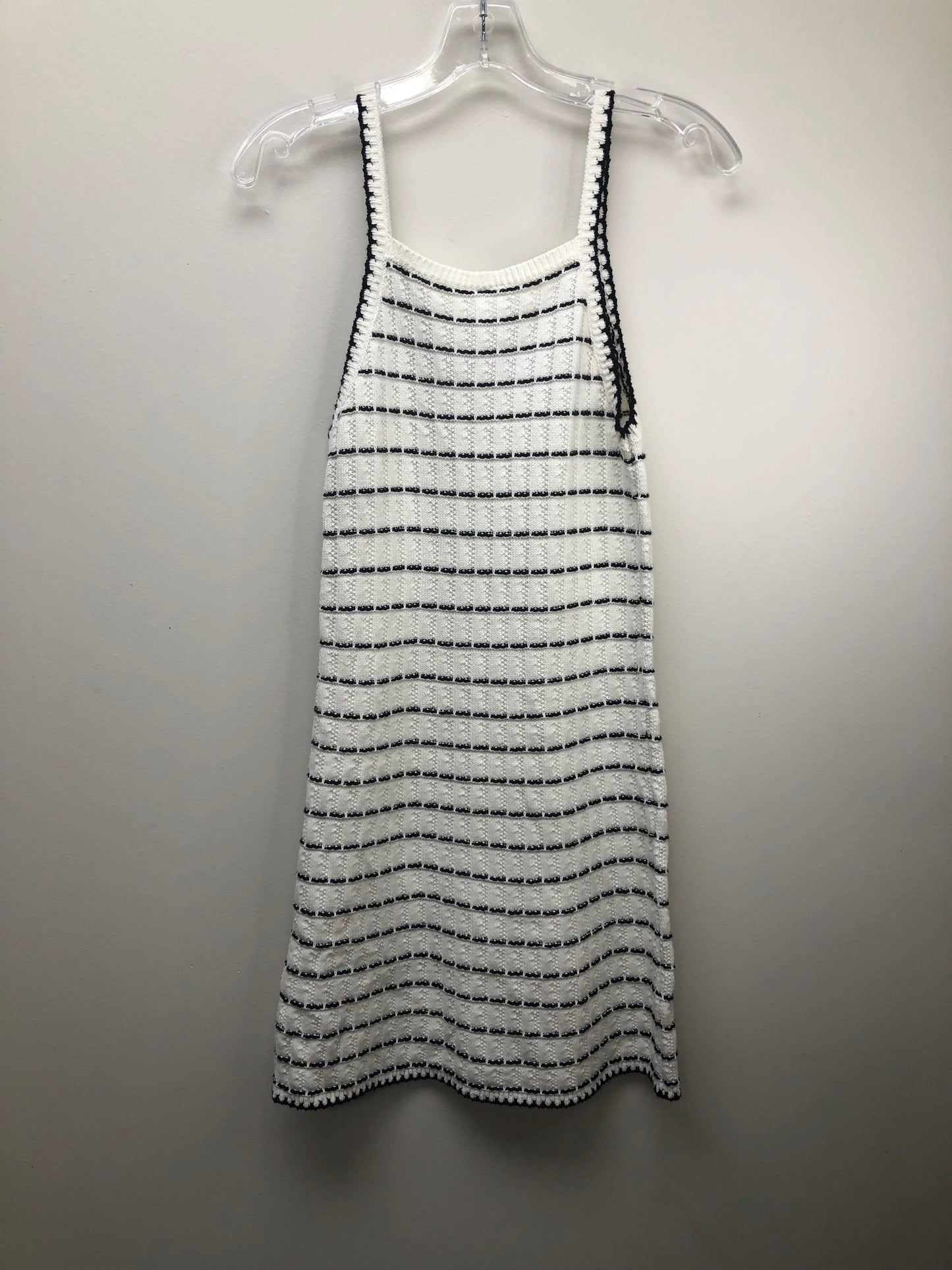 13/14 Abercrombie cream crochet Dress
