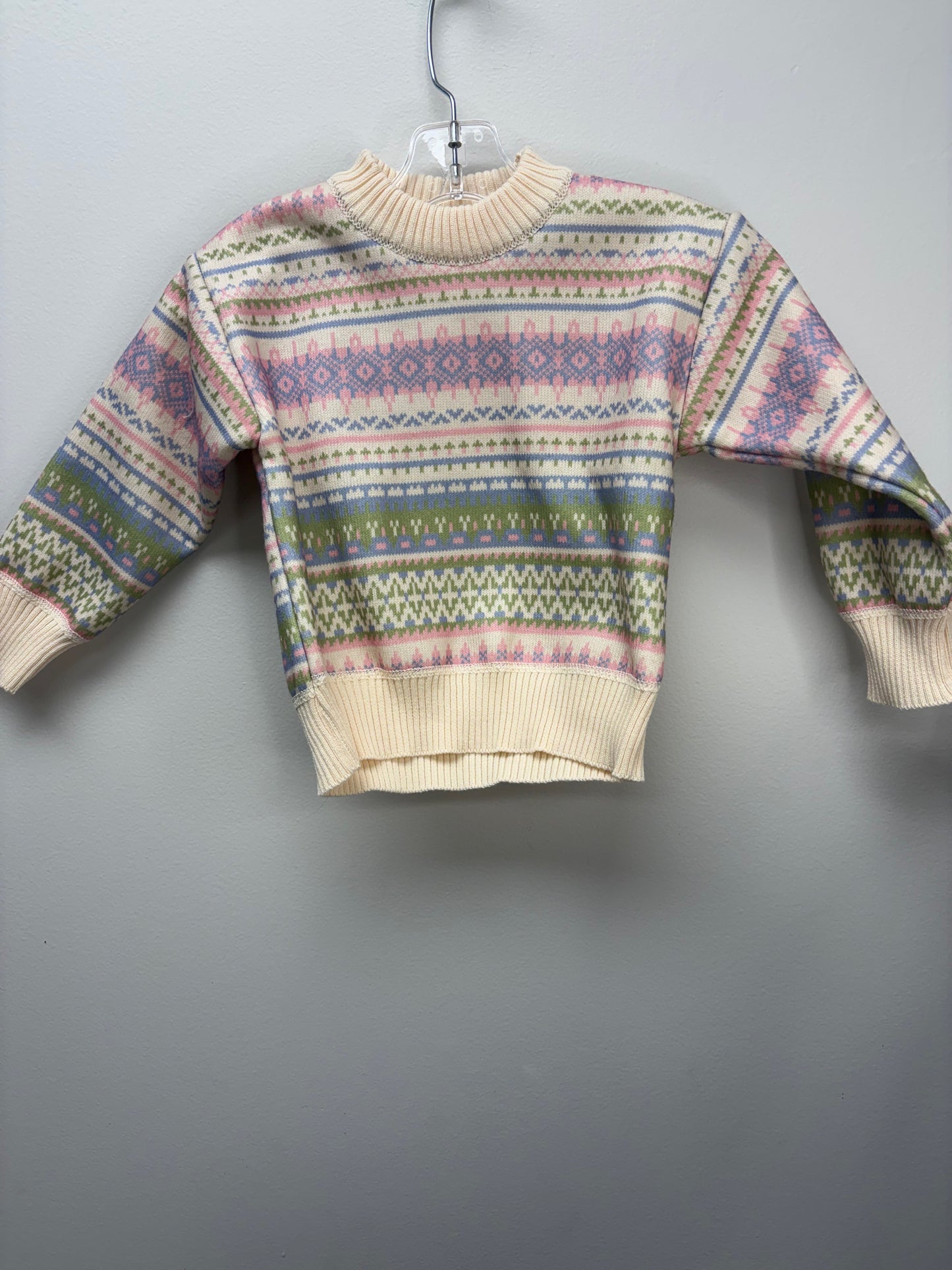 Child Size 2T cream Sweater