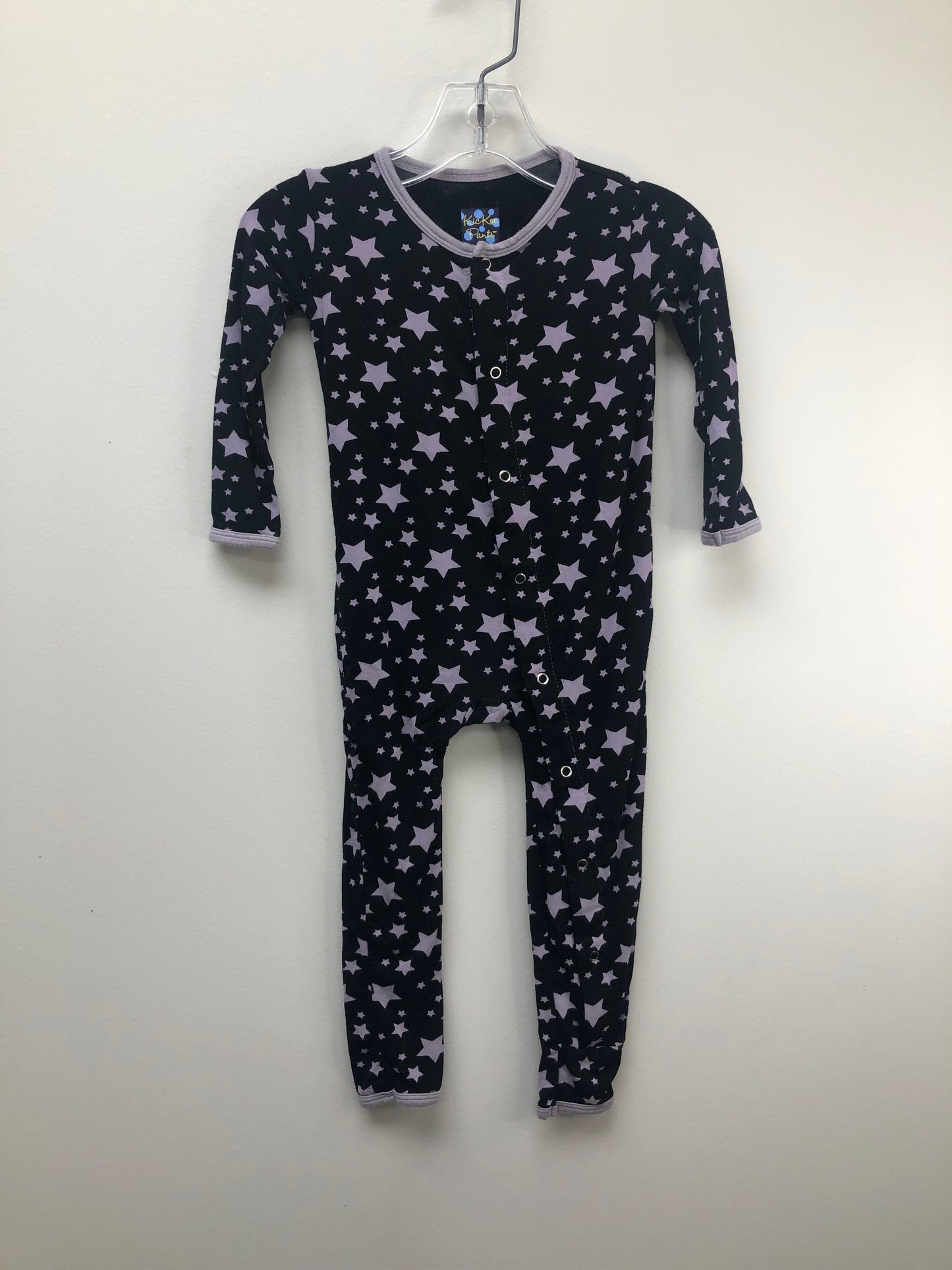 18-24m Kickee pants black stars Sleeper