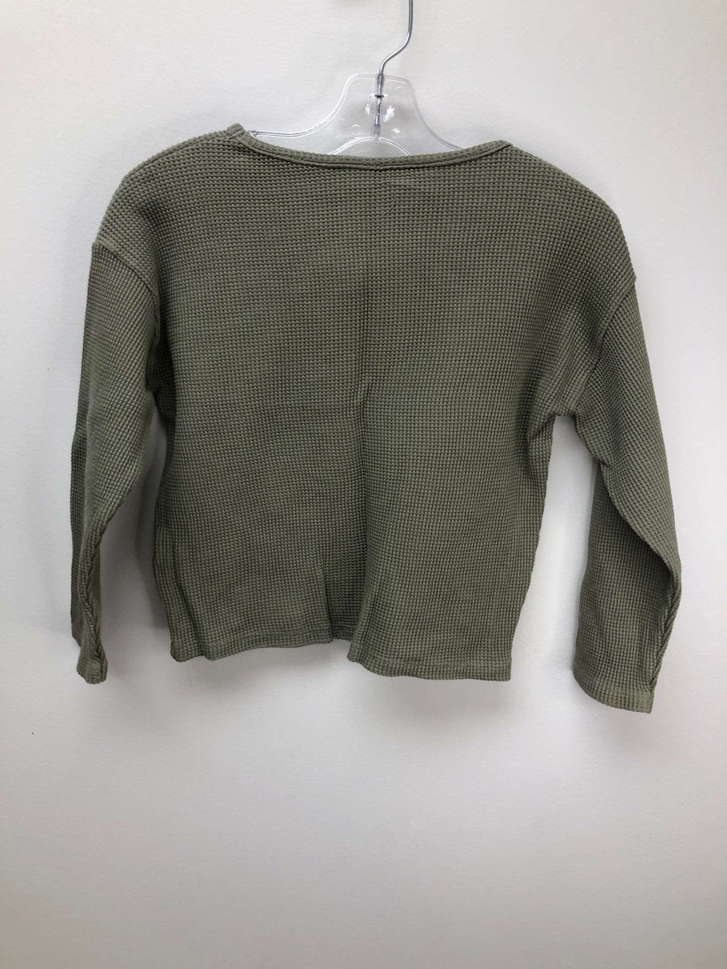 3-4 Zara green thermal Shirt