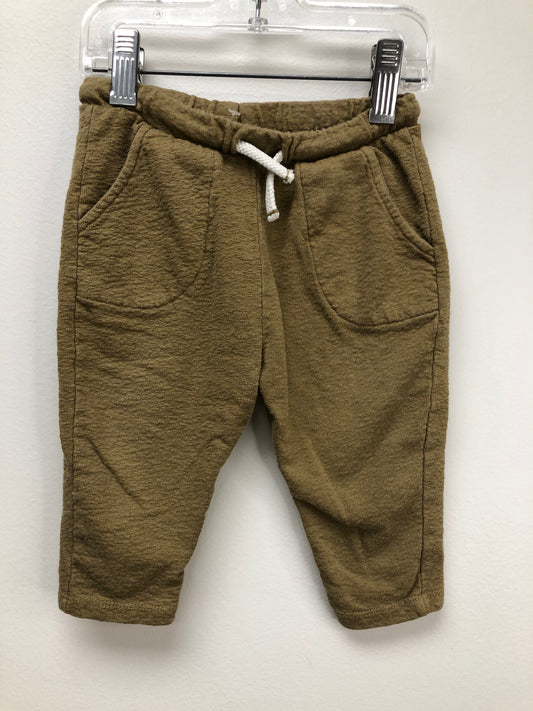 3-6m Zara chartreuse Pants