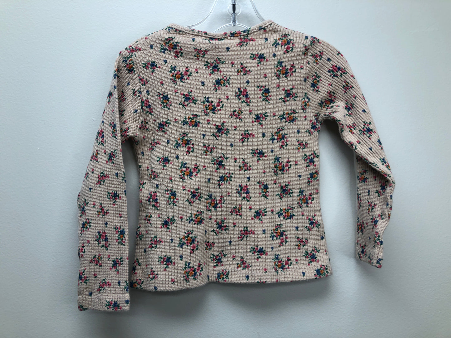 4/5 Zara pink floral Shirt
