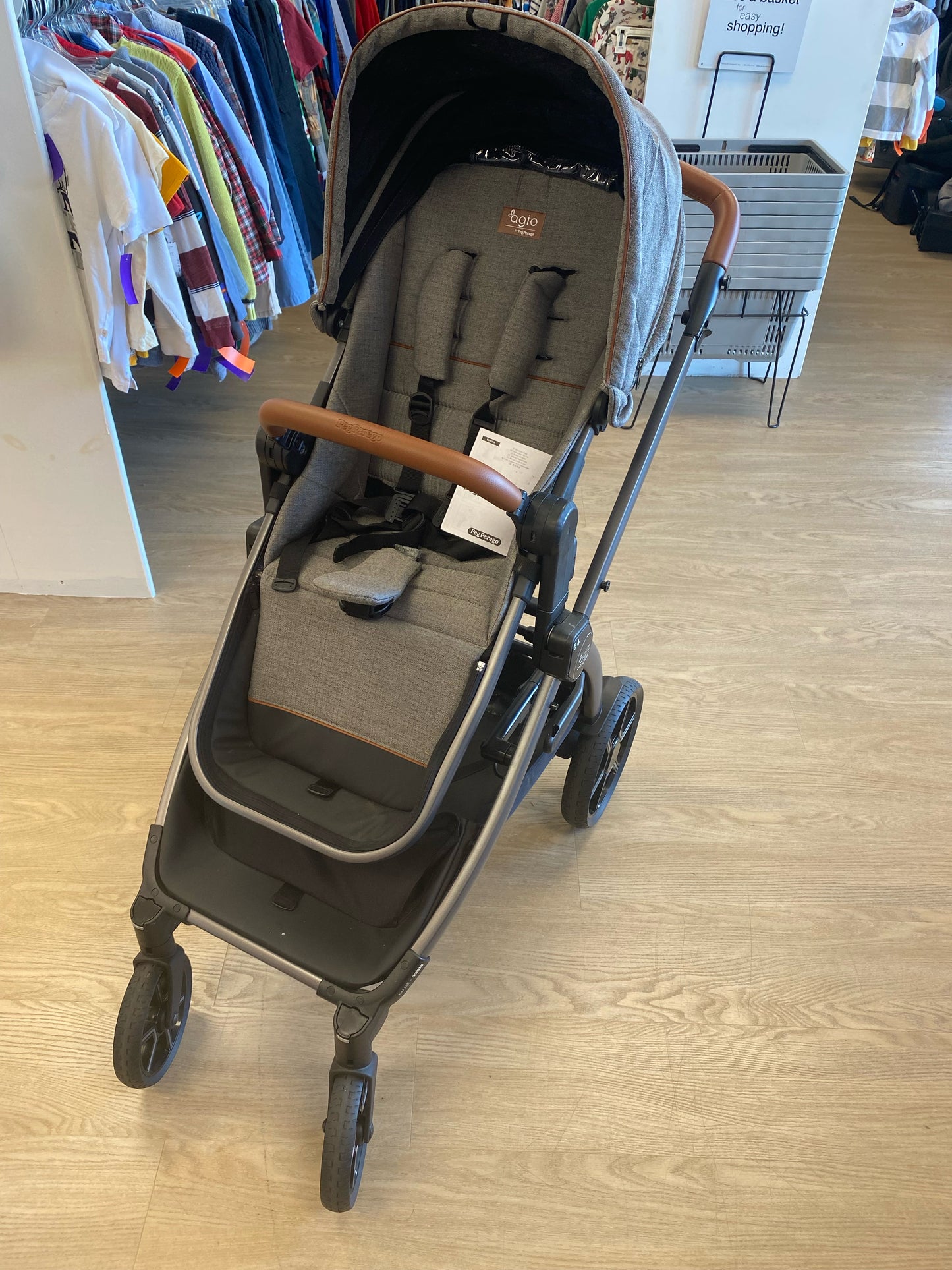 Peg Perego gray Stroller