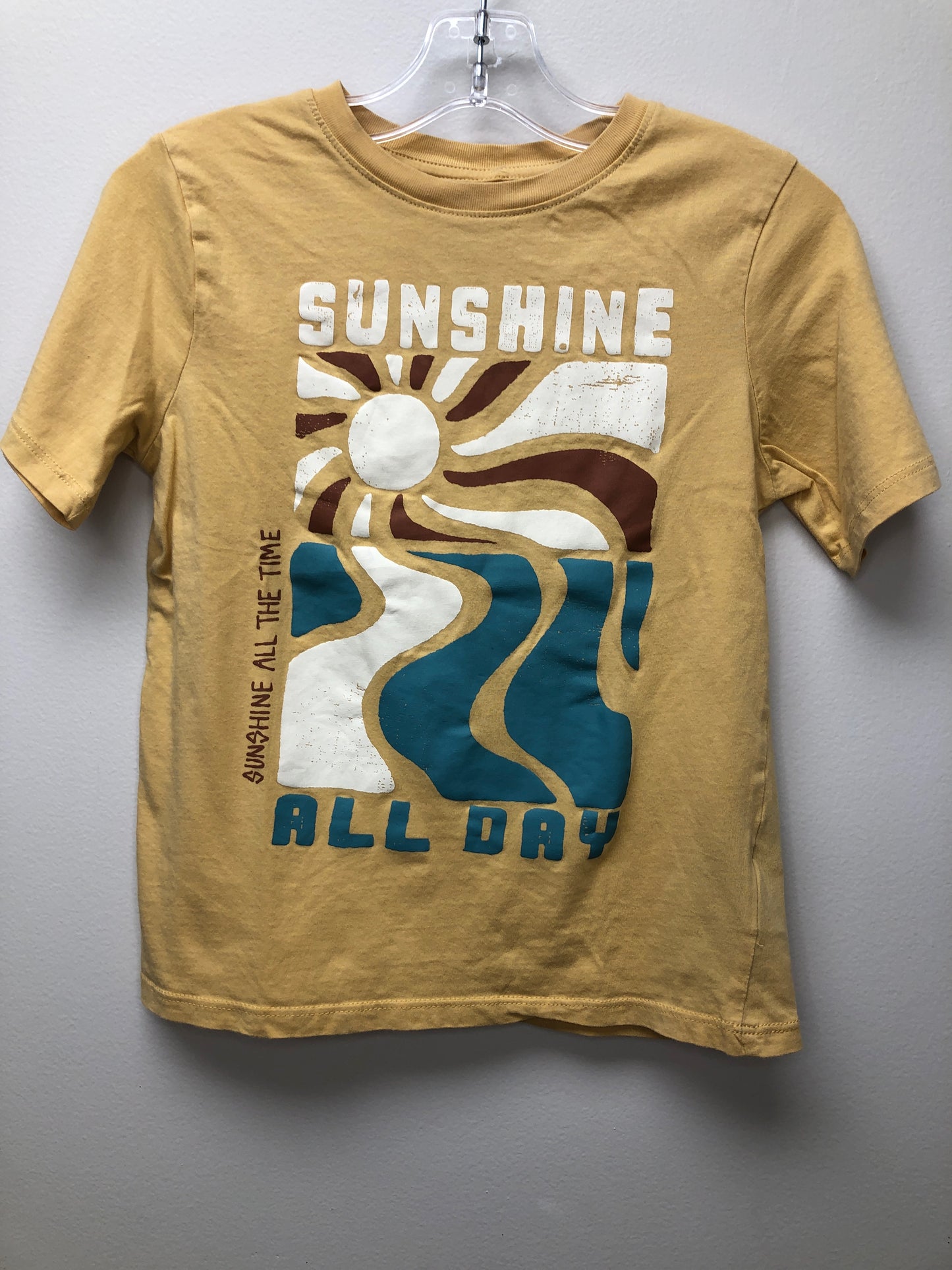 6 H & M yellow tee Shirt