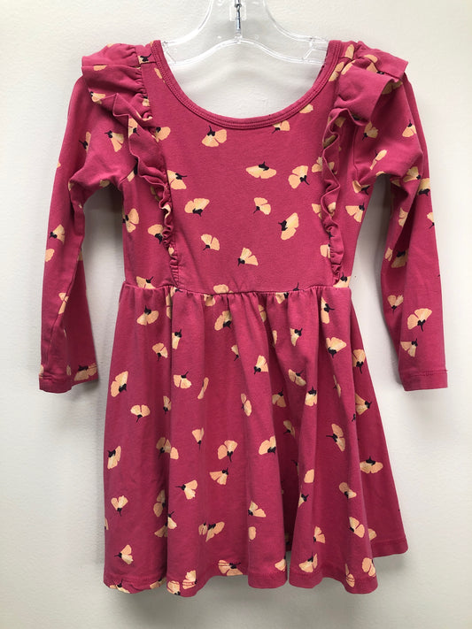 3 tea pink floral Dress