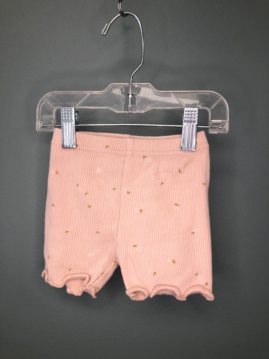 Jamie Kay Child Size 6 Months pink floral Shorts