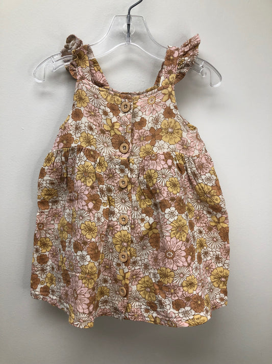 24m Rabbit + Bear pink floral Dress